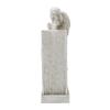 Angel Garden Statue,Fluorescent Angel Figurines Garden Decors Waterproof Praying Angel Figurine Sculpture for Yard Patio