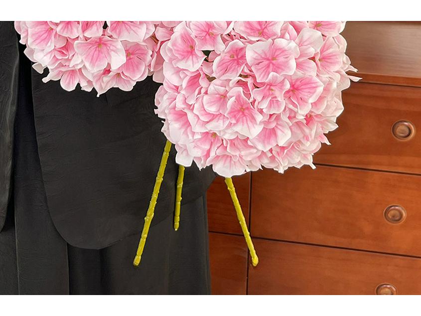 3D Printed Lisa Hydrangea Artificial Flowers, 144 Pieces for Floral Arrangements, Weddings, DIY Decorations, or Simulation Displays.