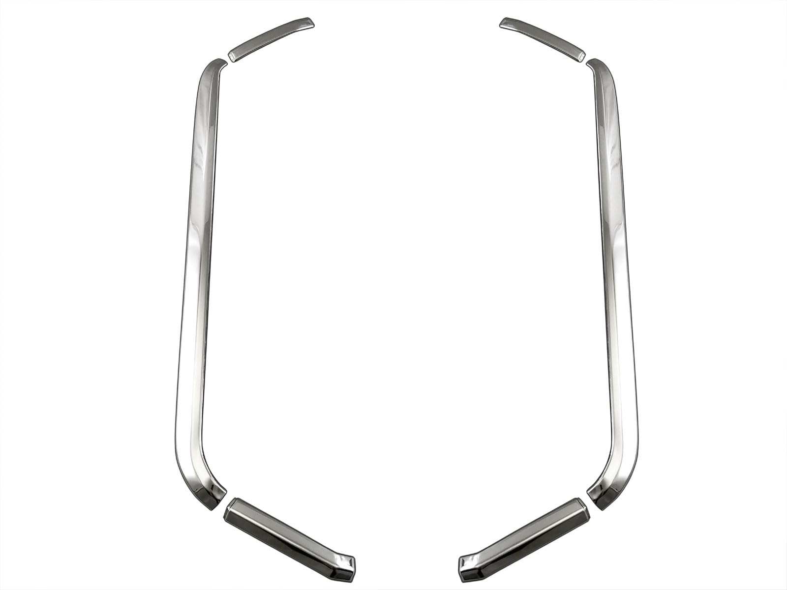 

BRIGHTZ Finish Stainless Steel Plated Tail Light Moulds for Spacia Custom Ultra-High (6-Piece Set) MK54S/MK94S [TAIL-ETC-034]