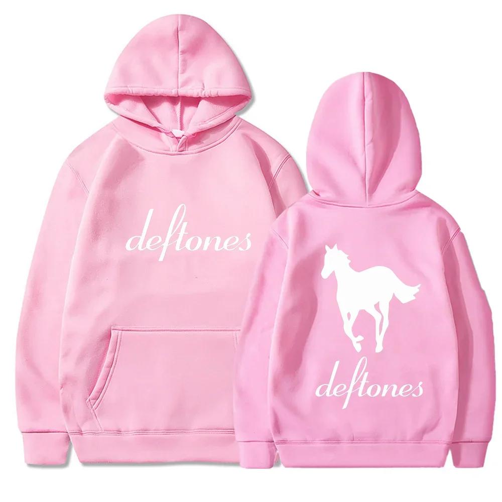 New autumn and winter fashion brand Deftones hoodie men's fashion long sleeved women's casual Harajuku street pullover