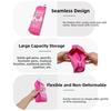 Milk Box Shape Pencil Case Silicone Makeup Storage Box New Pen Holder  School