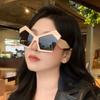 New Square Sunglasses Women Men Rectangle Sun Glasses Female Special Shaped Eyewear Oculos De Sol for Male Female Eyeglasses