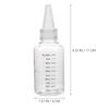 FRCOLOR 50ml Graduated Dropper Bottles, Set of 20, Transparent Dropper Bottles, Lightweight, Portable, for Crafts, Painting, Aromatherapy, etc.