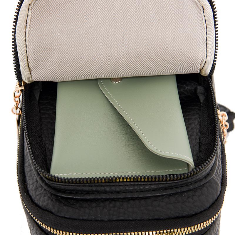 Women's Shoulder Bag Soft Leather Chest Bag Crossbody Bag
