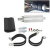Universal Aluminum Fuel Pump for GSL392 Fuel Line 255 LPH Inline External High Pressure Pump With Kit Car Accessories FP-1037