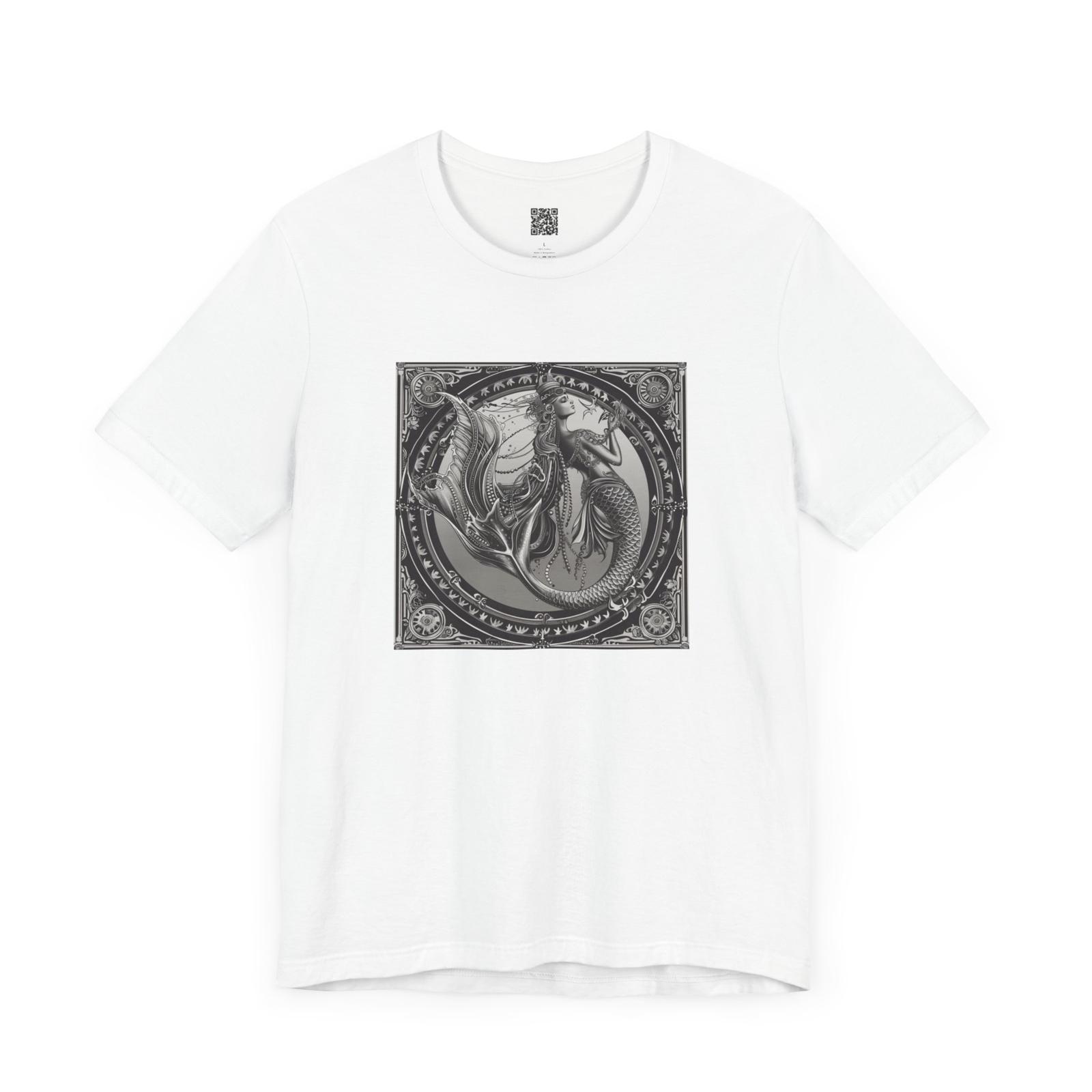 Mermaid T-Shirt, Unique Dragon Fantasy Graphic Tee Perfect Gift for Fantasy Fans S разноцветный
