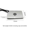 Survival Signal Mirror Emergency Rescue Acrylic Reflective Mirror Multifunction Outdoor Reflector Mirror Travel Hiking Accessory