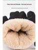 Waterproof Winter Ski Gloves for Men & Women, Touch Screen Compatible, Thickened Plush for Cycling & Motorcycling