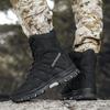 Neue Herrenstiefel Mode Outdoor Herren Wanderstiefel High Top Atmungsaktive Herren Wüsten Kampf Knöchelstiefel Rutschfeste Motorradstiefel