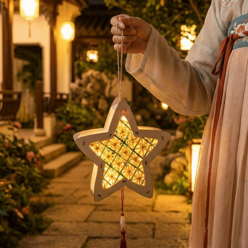 DIY Material Kit Mid-Autumn Festival Lantern Chinese Style Handmade Lantern Traditional Decoration