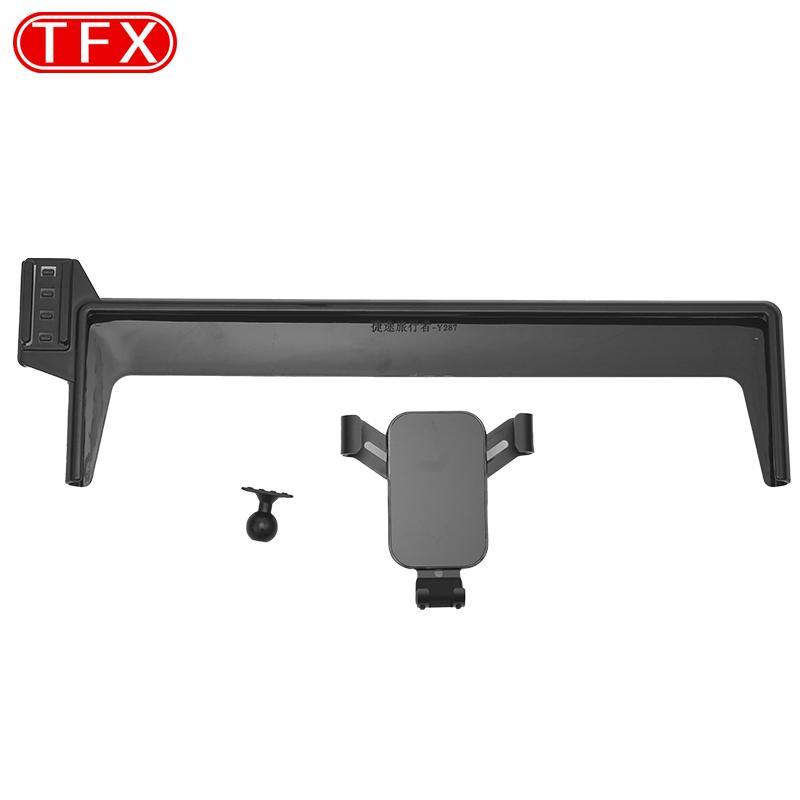 For Chery Jetour T2 2024 Car Mobile Phone Holder Central Control Display Screen Mount Gravity Bracket Stand Accessories