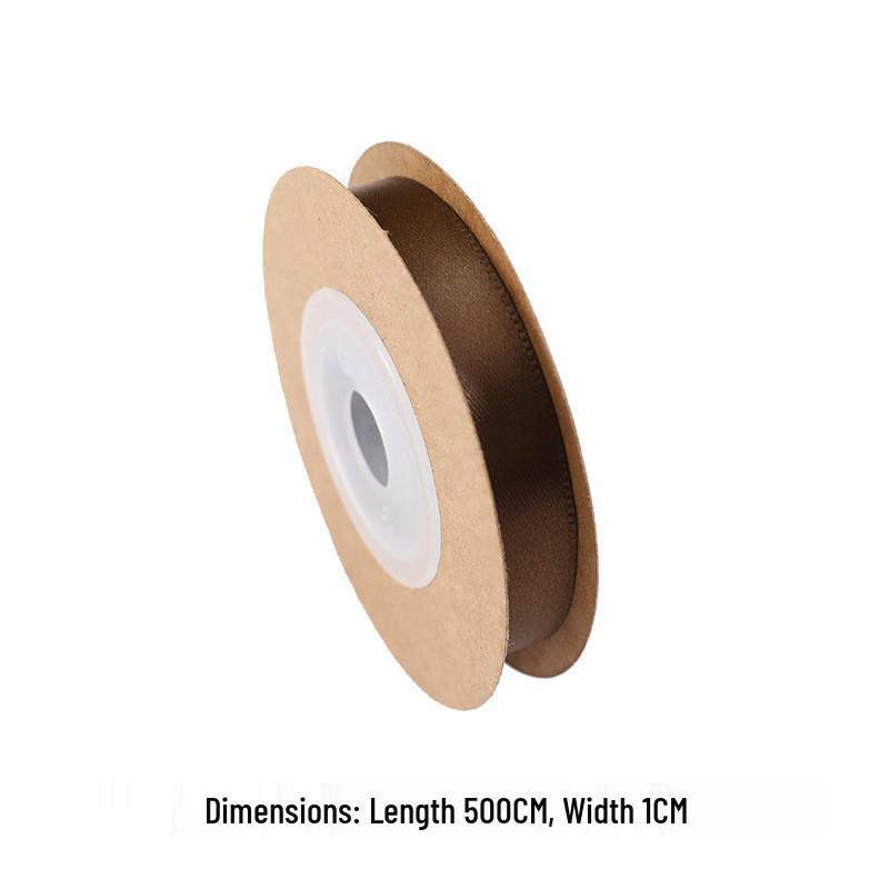 Double-Sided Woven Silk Ribbon for Gift Boxes and Decorations