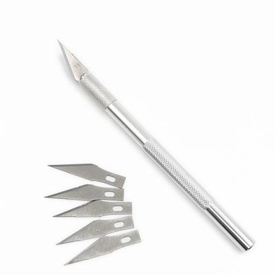 1 nůž Exacto Style + 5 čepelí Hobby Multi Tool Crafts Řezání