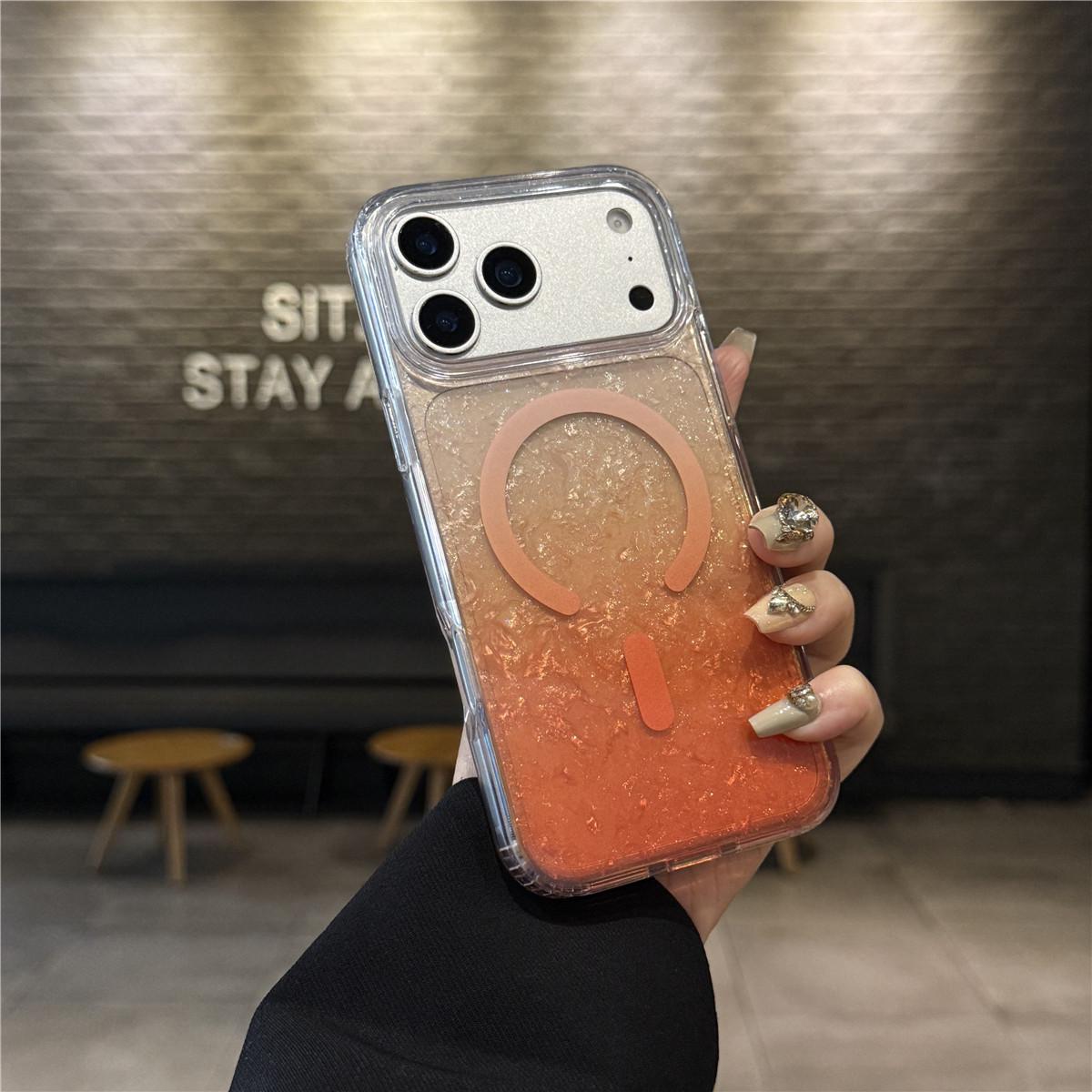 Premium Gradient Laser Texture iPhone 17 Pro Max Case iPhone 16 Pro