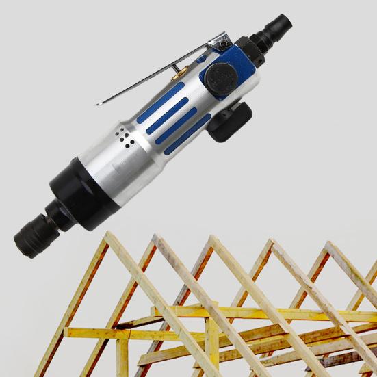 5H 9000rpm Gerade Art Pneumatischer Schraubendreher Air Bits Dekoration Handwerkzeuge