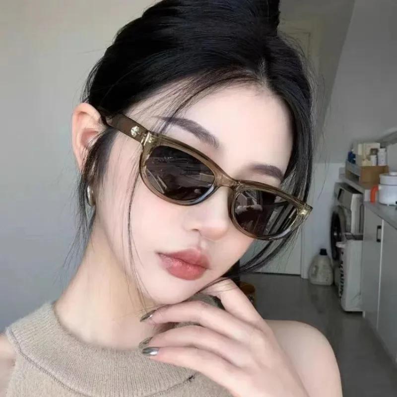 New Small Frame Cat Eye Sunglasses Women Vintage Luxury Designer Retro Sun Glasses For Ladies New Fashion Shades Uv400 Eyewear