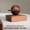 Aromatic Wood Planet Essential Oil Diffuser - Portable Stone Ornament for Home, Bedroom, and Car Aromatherapy.