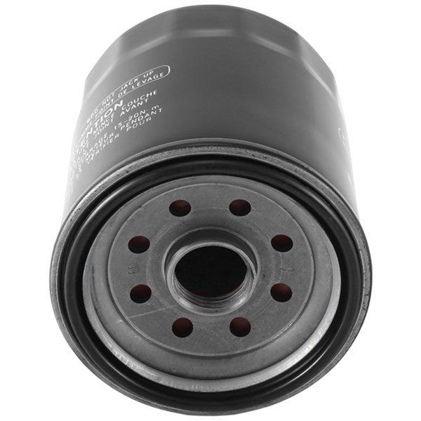 Set of 2 Black Metal Oil Filters Compatible with Yamaha