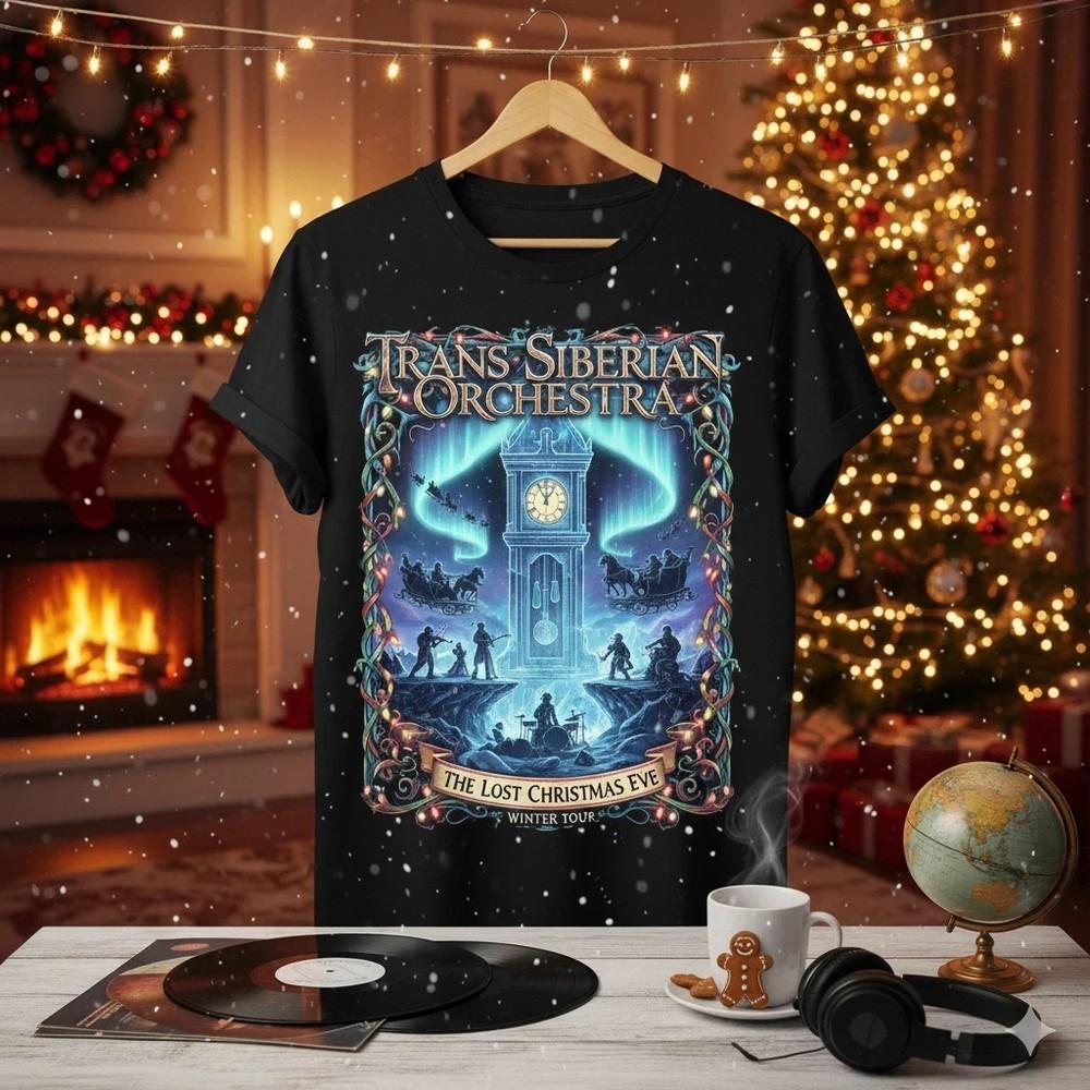Trans-Siberian Orchestra The Lost Christmas Eve T Shirt Size S-5XL HD975 Unisex T-Shirt S