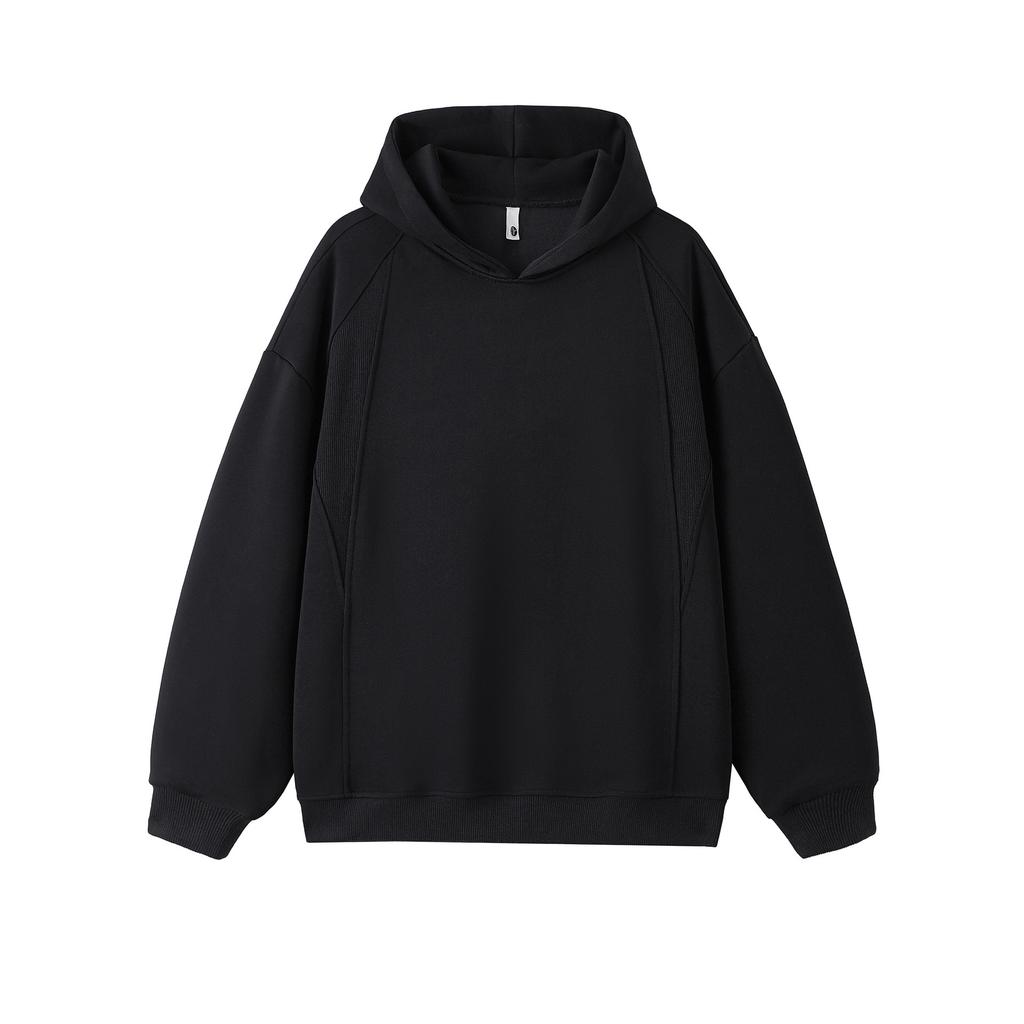 Hooded Sweatshirt for Men New Autumn Fashionable Loose Pullover Top for Men Gray