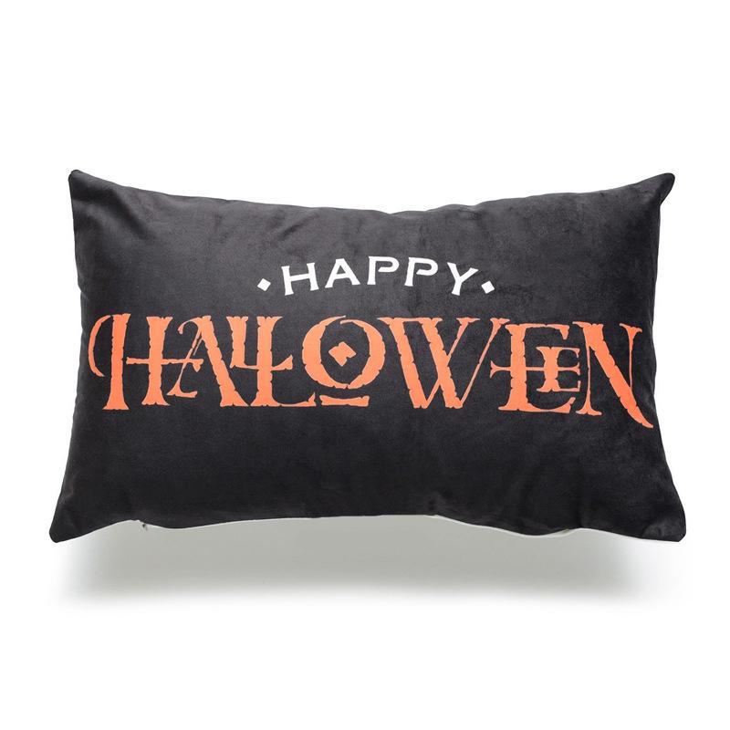 Halloween Pillow Box Decoration Text Combination Series Pillow Waist Pillow Pillow