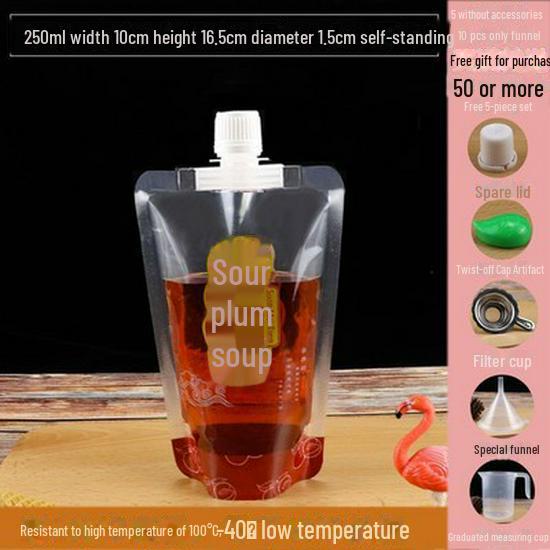 Portable Music Festival Water Bag - Food Grade, Disposable, Essential for Concerts