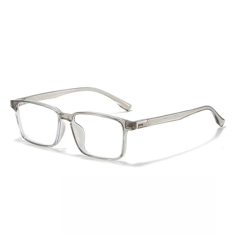 Latest Fashionable Personalized Square Frame for Men Myopic Eyeglasses Retro Neutral High Quality Anti Blue Ray Eyeglasses