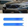 2Pcs Car Grill Bar V Brace Style Front Grille Trim Strips Cover Frame Stickers For BMW F30 F10 F20 F11 F31 F07 F32 F33 F34 F36