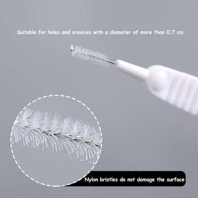 10/20 ks Čisticí štětec na sprchovou hlavici Malý štětec proti ucpávání Kuchyňka Koupelna Čisticí štětec mezera na telefon