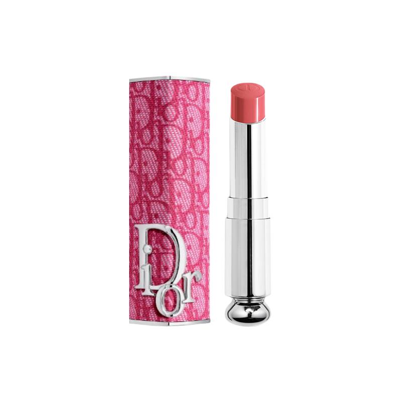 DIOR Lipstick Two-piece set: classic rose pink printed lipstick shell + glamorous lipstick refill #380 Pink D-Sire красный