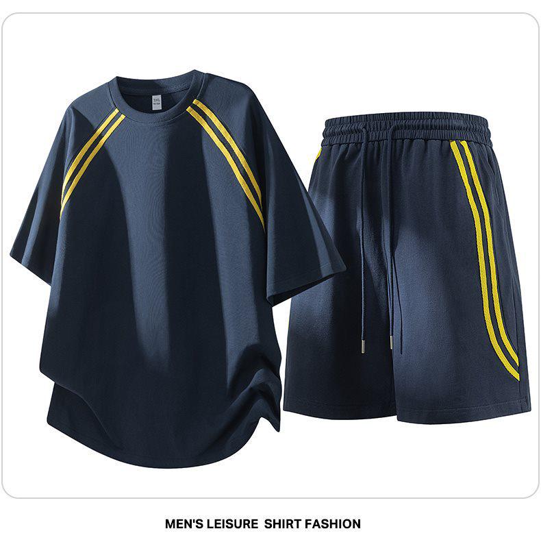 Herren Sommer 2026 Bad Boy Kurzarm-T-Shirt & Shorts Set