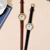 Gedi Womens Quartz Watch With Leather Band Waterproof Fashion Timepiece For Elegant Wear