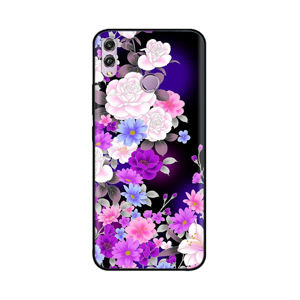For Huawei Honor 8X Case Silicon Soft TPU Cartoon Painted Back Cover Phone Case for Huawei Honor 8X 8 X Honor8x Cases Bumper