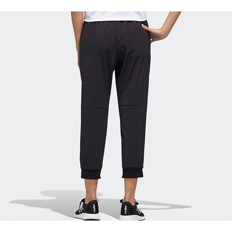 Adidas Mh 3/4 Wv Pants Casual Sports Women Bottoms Black GF0123