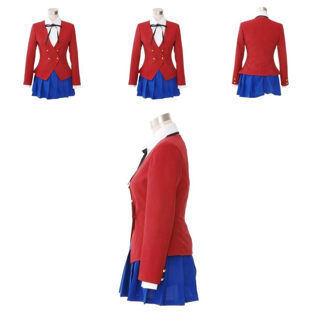 Beautifully Crafted Dragon Tiger Toradora Aisaka Taiga Cosplay Costume Perfectly Tailored For Large Sizes