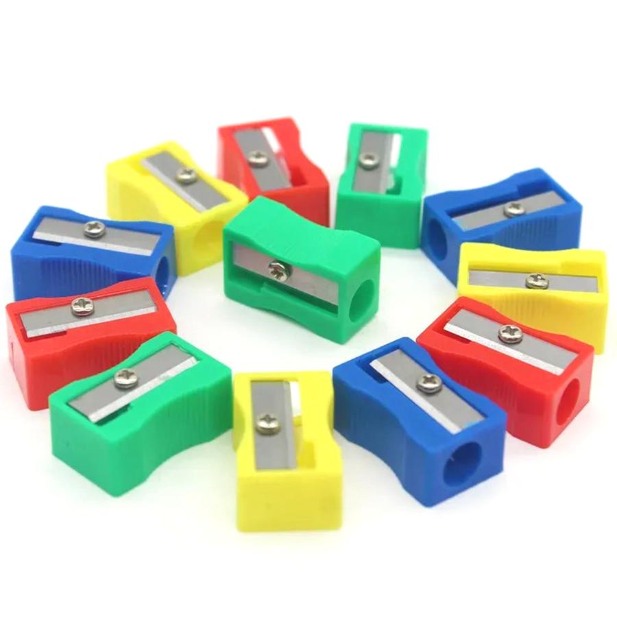 5/25/100pcs Pencil Sharpener School Office Study Supplies Lightweight Stationery for Writing Drawing Sketching Note XJM