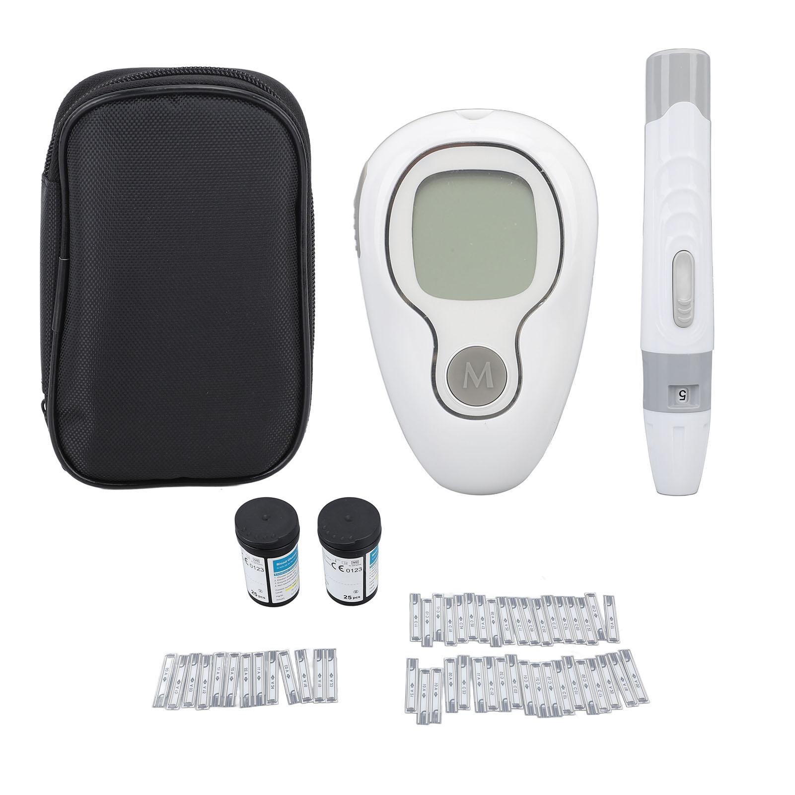 

Глюкометр с 50 тест-полосками, точный, чувствительный, высокостабильный набор для измерения уровня сахара в крови