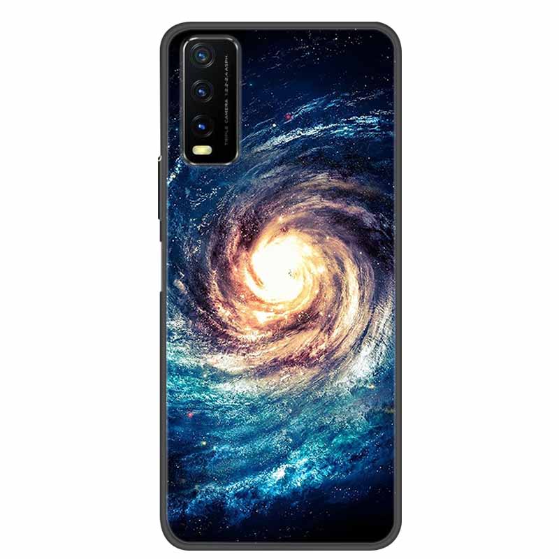 For Vivo Y20 Case Marble Soft Silicone Back Case for Vivo Y20S Y20 S Y 20i Phone Cover for Vivo V2027 Y20i Coque Funda Bag