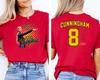 Sophie Cunningham 8 Donne Pallacanestro Point God alla Moda T-Shirt a 2 Lati