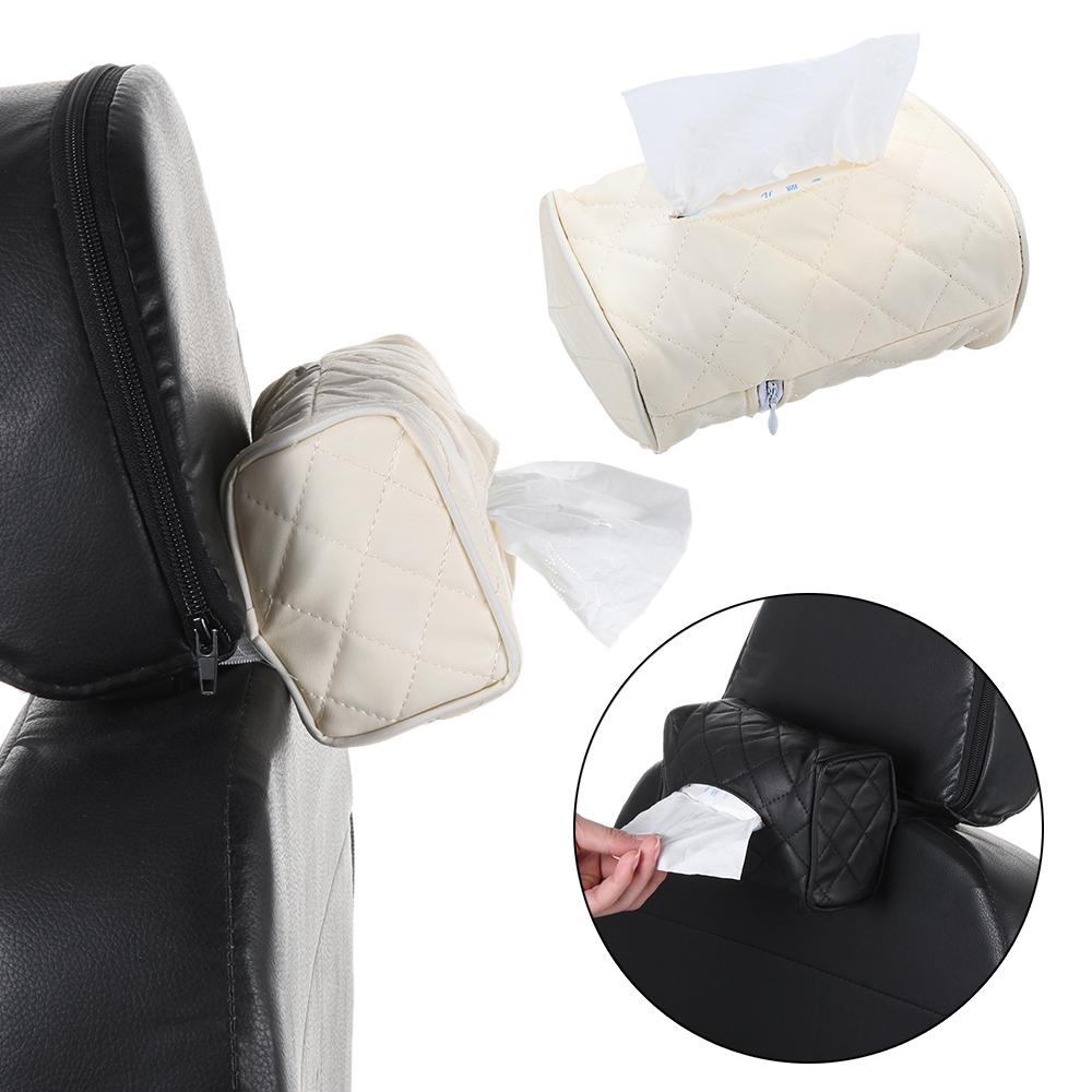 1 Stück schwarze Taschentuchboxen mit Einwegservietten, Taschentuchboxen, Autozubehör, Taschentuchtasche, Organizer, Autodekoration, Autoaufbewahrung