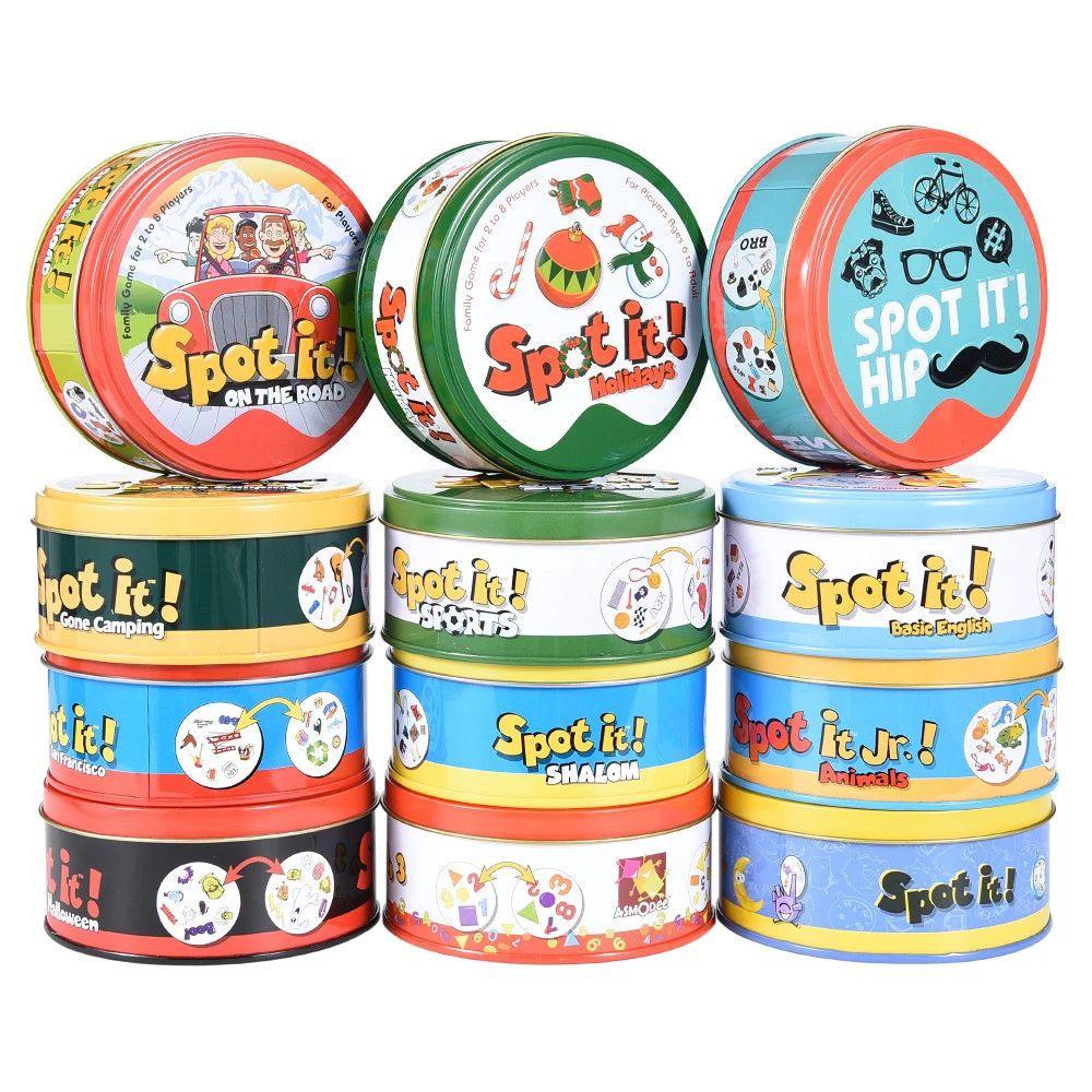 Dobble Spot It Game Cards For Addictive Family Fun And Quick Visual Challenges