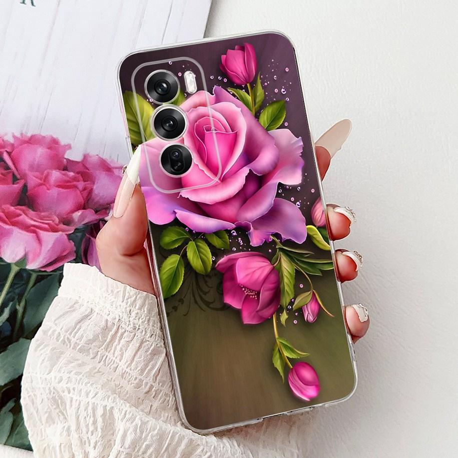 For OPPO Reno12 Pro 5G Case CPH2629 Cover Transparent Silicone Fashion Butterfly Soft Case For Reno 12 CPH2625 Reno 12Pro Fundas
