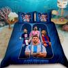 Duvet Cover Fashion Football Messi Printing Bedding Set Duvet Cover Comforter Bed Youth Kids Girl Boys Luxury Birthday Gift