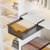 Clothing and Sock Organizer Box Pull-Out Storage Cabinet Layered Storage