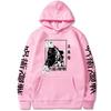 Harajuku Anime Jujutsu Kaisen Graphic Printed Hoodies Oversized Hooded Sweatshirt Long Sleeves Hoodie Men Women Clothes