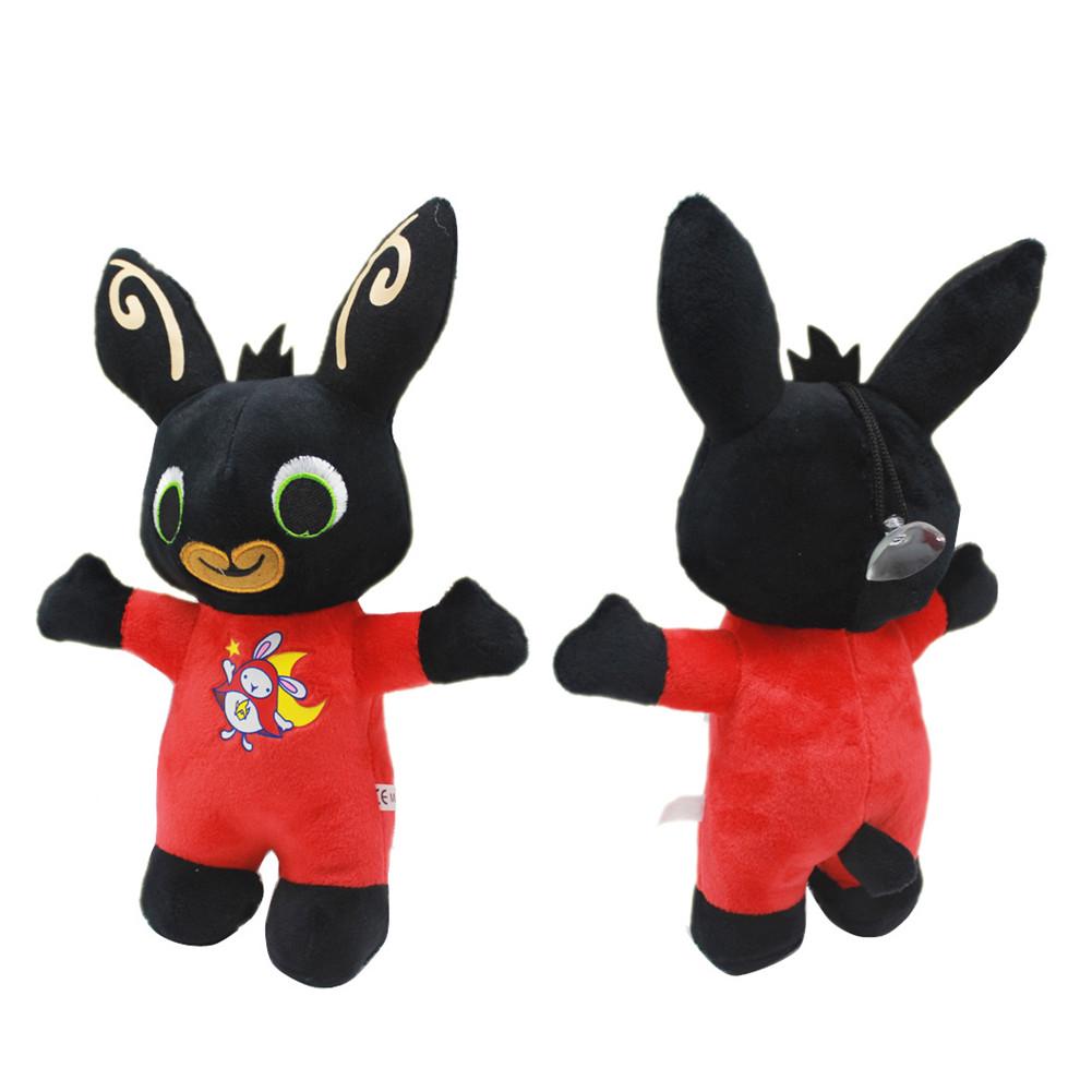 black bunny plush
