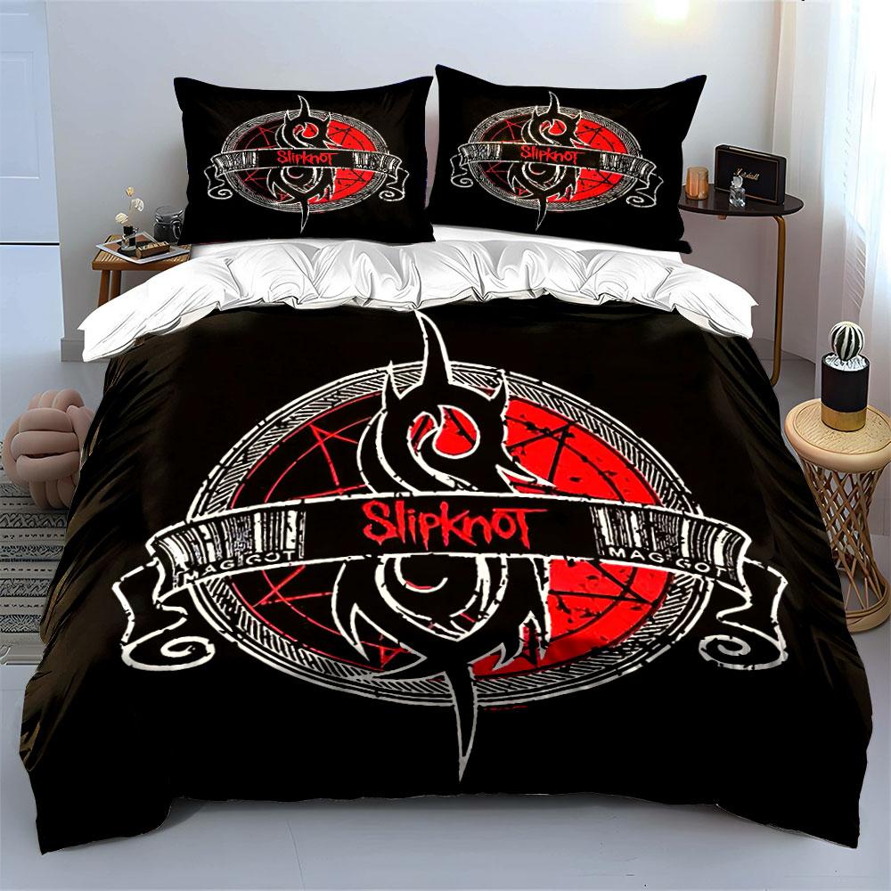 Christmas Gingerbread Pattern Bedding Duvet Cover Set Duvet Cover Pillowcases (1*Duvet Cover 2*Pillowcases, without duvet insert)
