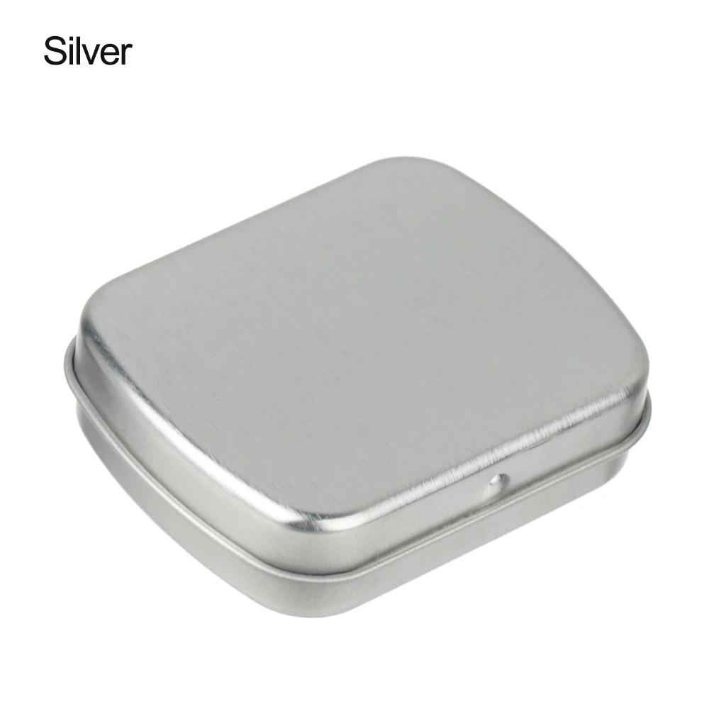 1 PC Mini Tin Metal Box Sealed Jar Packing Boxes Jewelry Candy Box Small Storage Cans Coin Earrings Headphones Gift Box