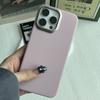 Premium matte case metal lens for iPhone16Pro max mobile phone case Apple 15 new 14/13
