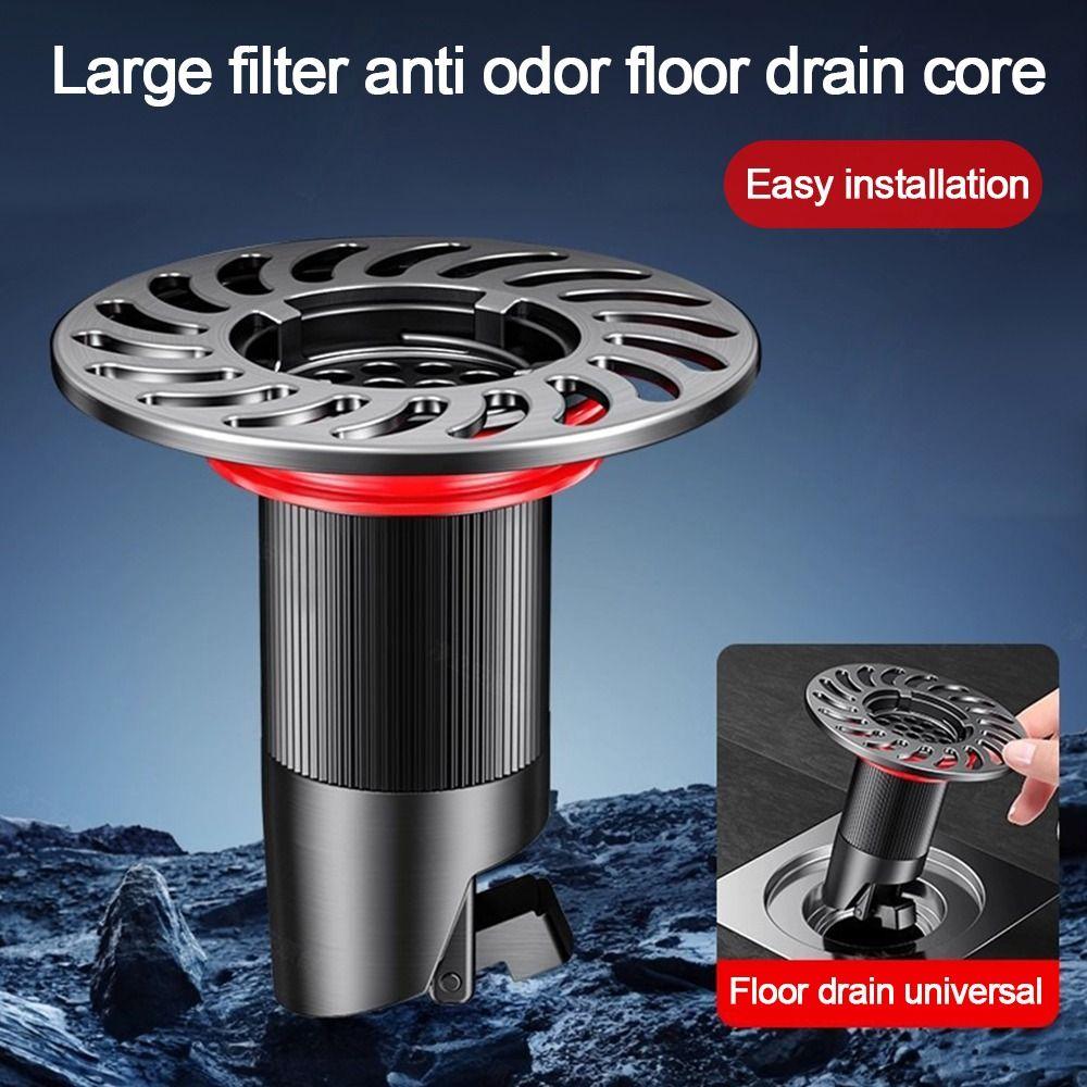 Insect Proof Floor Drain Core Metal Basin Drain Filter Removable Seal Stopper  Water Drain Supplies